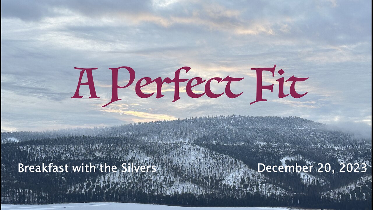 A Perfect Fit - Breakfast with the Silvers & Smith Wigglesworth Dec 20