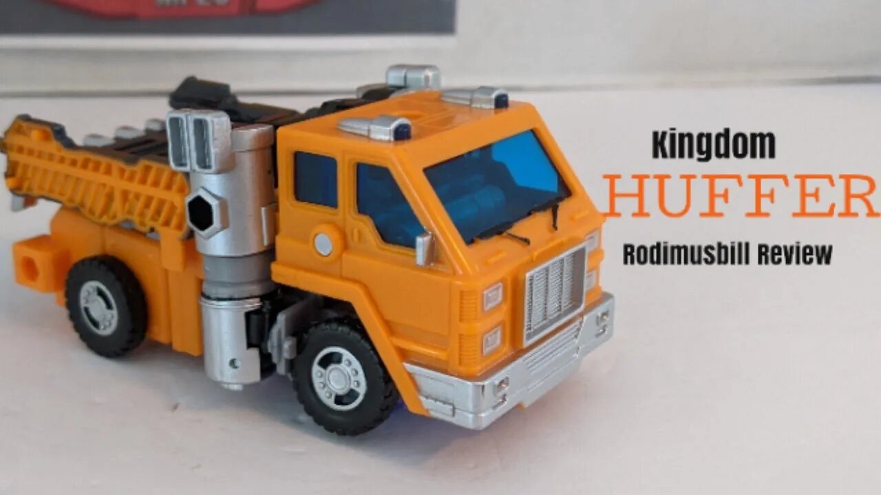 Kingdom HUFFER Deluxe Class Transformers War For Cybertron Review by Rodimusbill (Wave 2)