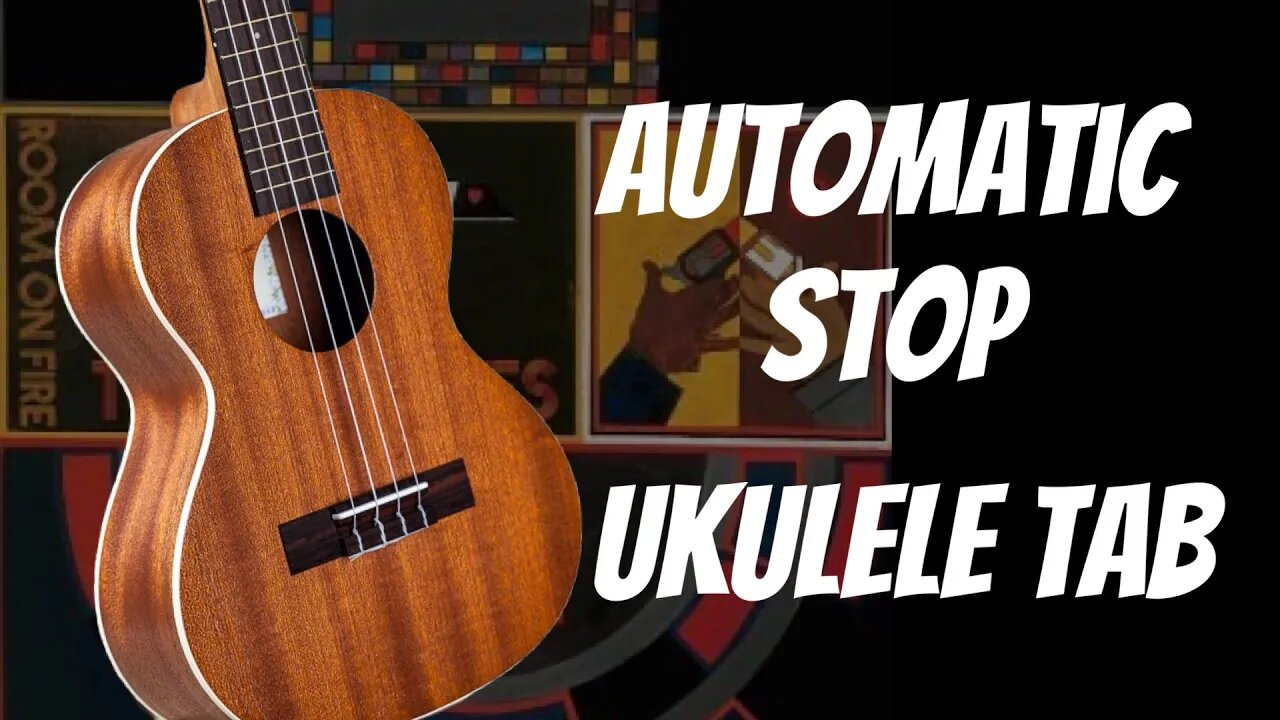 Automatic Stop - The Strokes Ukulele Cover