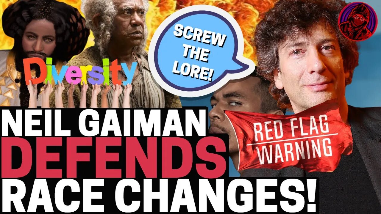 Rings Of Power DEFENDED By NEIL GAIMAN! Says ANYONE Who Doesn't Believe In LORE CHANGES IS IGNORANT!