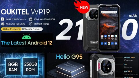 oukitel WP19 Rugged Smartphone