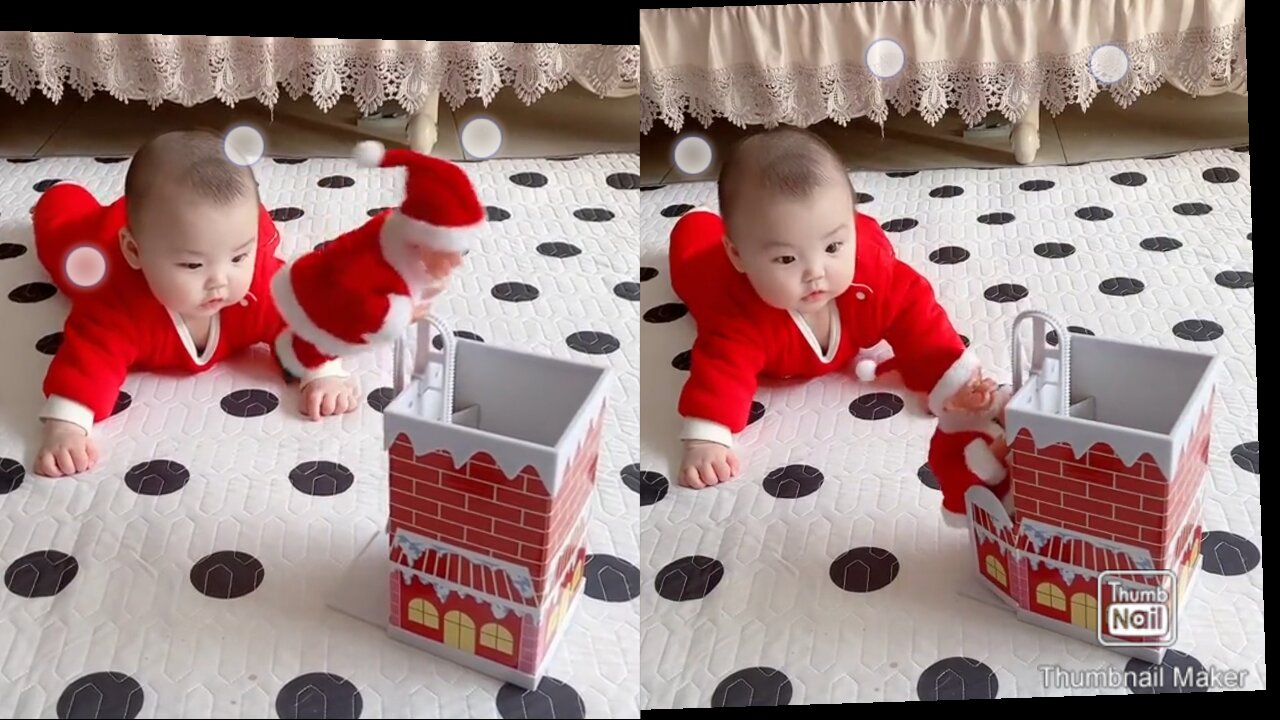 cute baby christmas #toy #baby