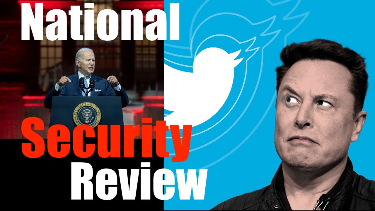 Twitter Falls as Elon Musk put Under "National Security Review" by Biden Admin-- SUSPECT!