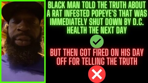 |NEWS| Being Black In America And Telling The Truth Will Get You Fired ✔