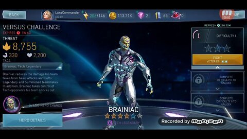 Power Girl destroys the Brainiac Challenge in Injustice 2