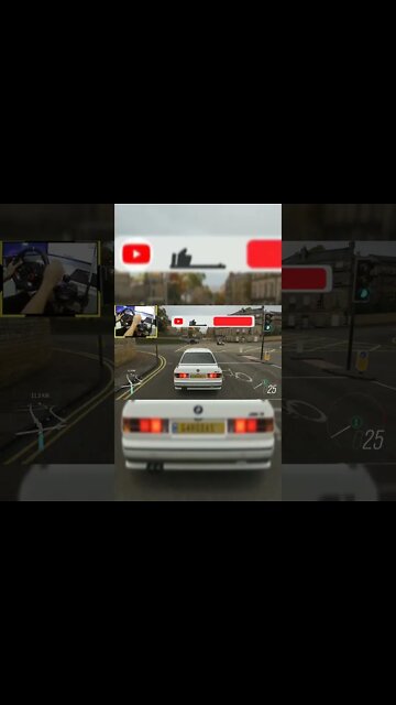 BMW M3 Forza Horizon 4 gameplay Volante Logitech g29 #shorts