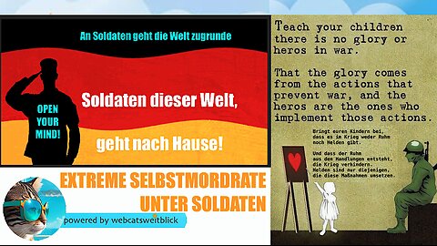 An Soldaten geht die Welt zugrunde • NEIN zur Wehrpflicht!