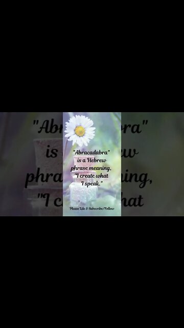 Abracadabra