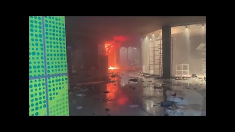 SA Riots 12/07/2021 ( Devastation left after Pinecrest Mall trashed )