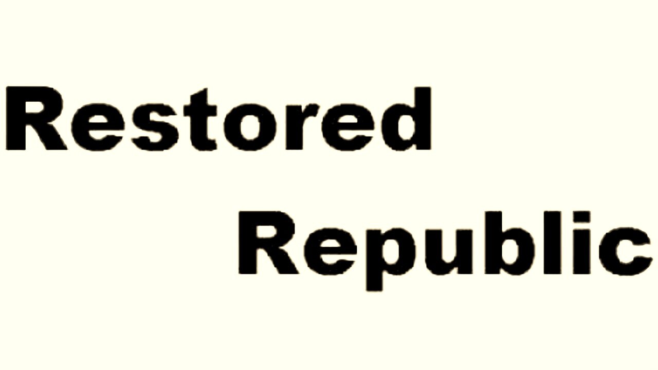 Restored Republic via a GCR as of December 01 2022