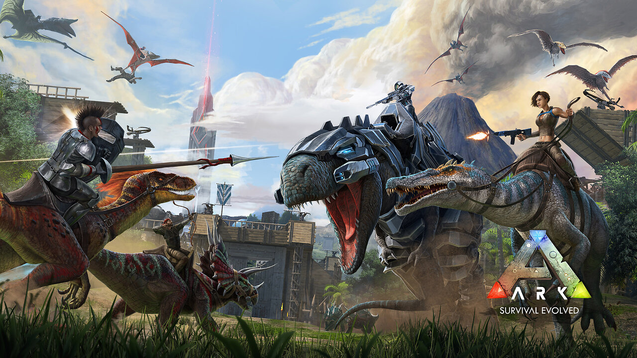 ARK: Survival Evolved pvp Official servers 30 days challenge Part 2