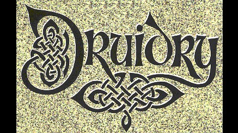 THE ORIGIN OF DRUIDRY