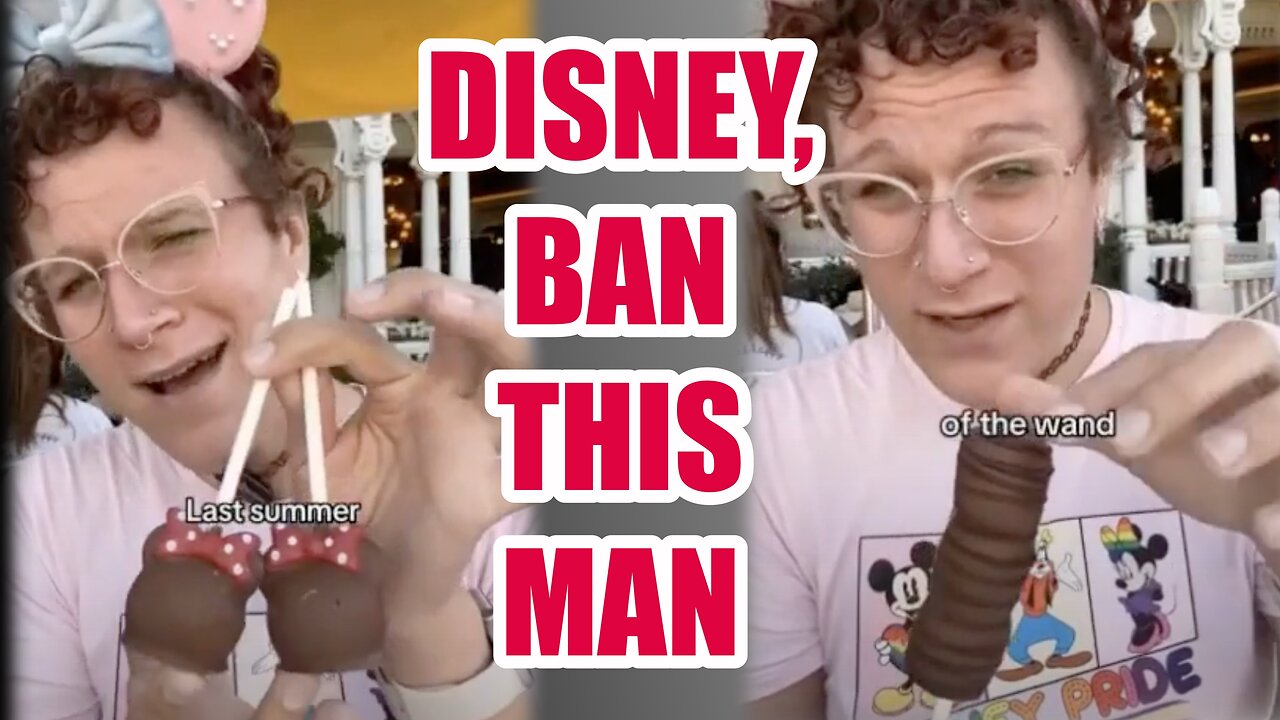 DISGUSTING TikTok MADE at DISNEY #disney #trans #transactivist #lgbt #tiktok