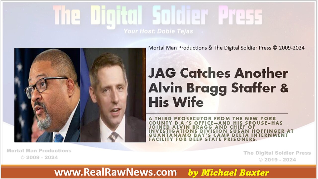 JAG Arrests an Alvin Bragg Staffer & his Wife.