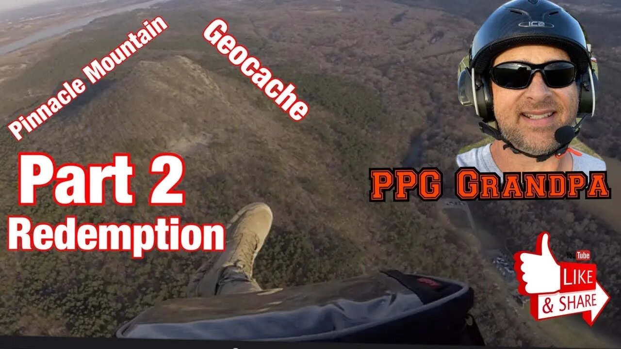 P2-ParaCache Geocache at Pinnacle Mountain with friends