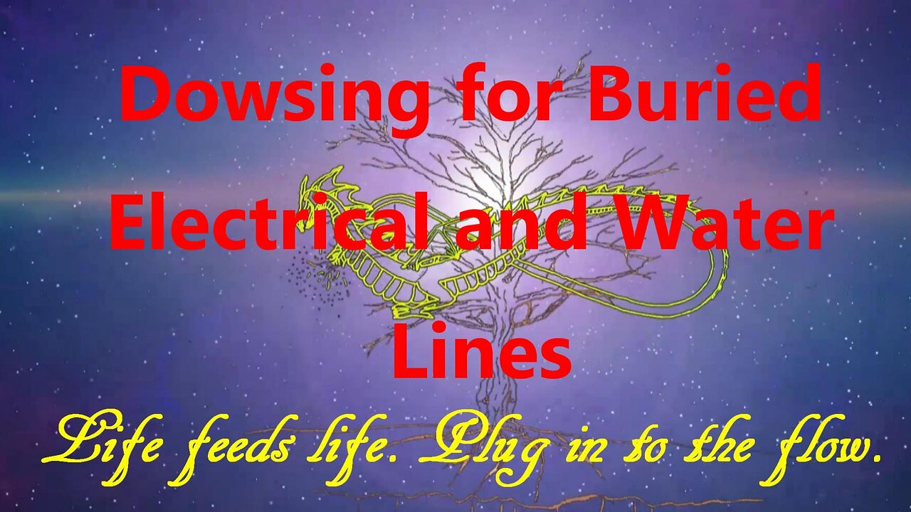 Dowsing for Buried Electrical and Water Lines