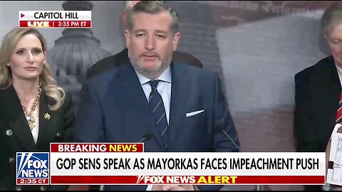 Ted Cruz slams Biden & Mayorkas.