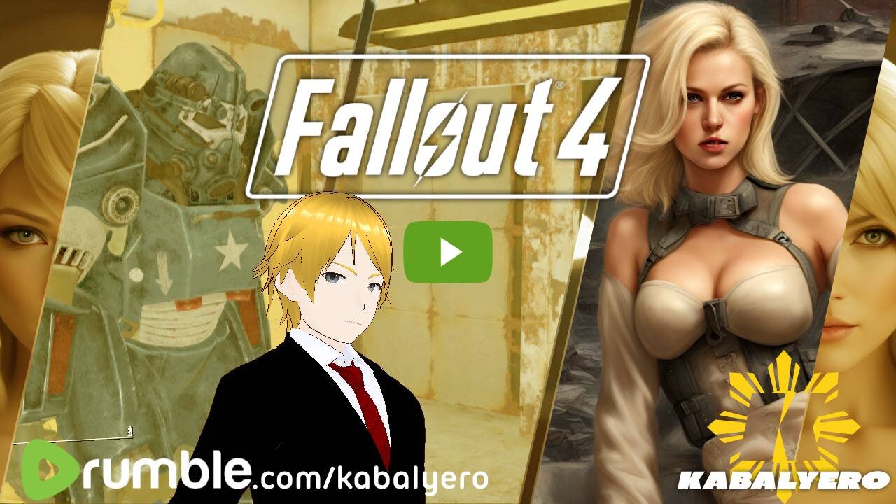 🔴 Fallout 4 Livestream » Just An Older Gamer With An Onscreen Avatar Enjoying A Game [11/2/23]