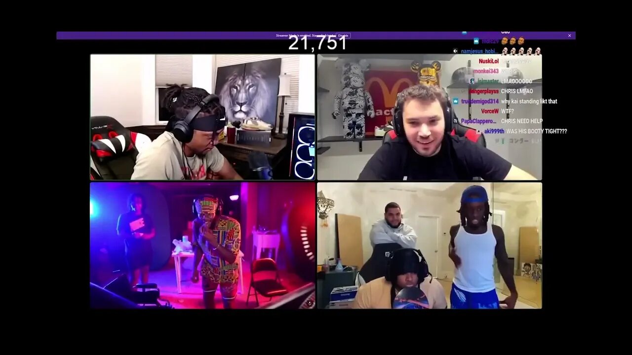 THE BOYS NIGHT!! Ft. Kai Cenat, YourRage & Fanum *GETS HEATED* (LIVE STREAM)