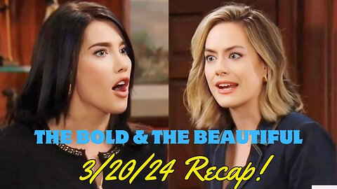 Hope Tells Steffy To Butt Out, Thomas Thinks He Should Move On, Liam Talks On What Could Go Wrong!