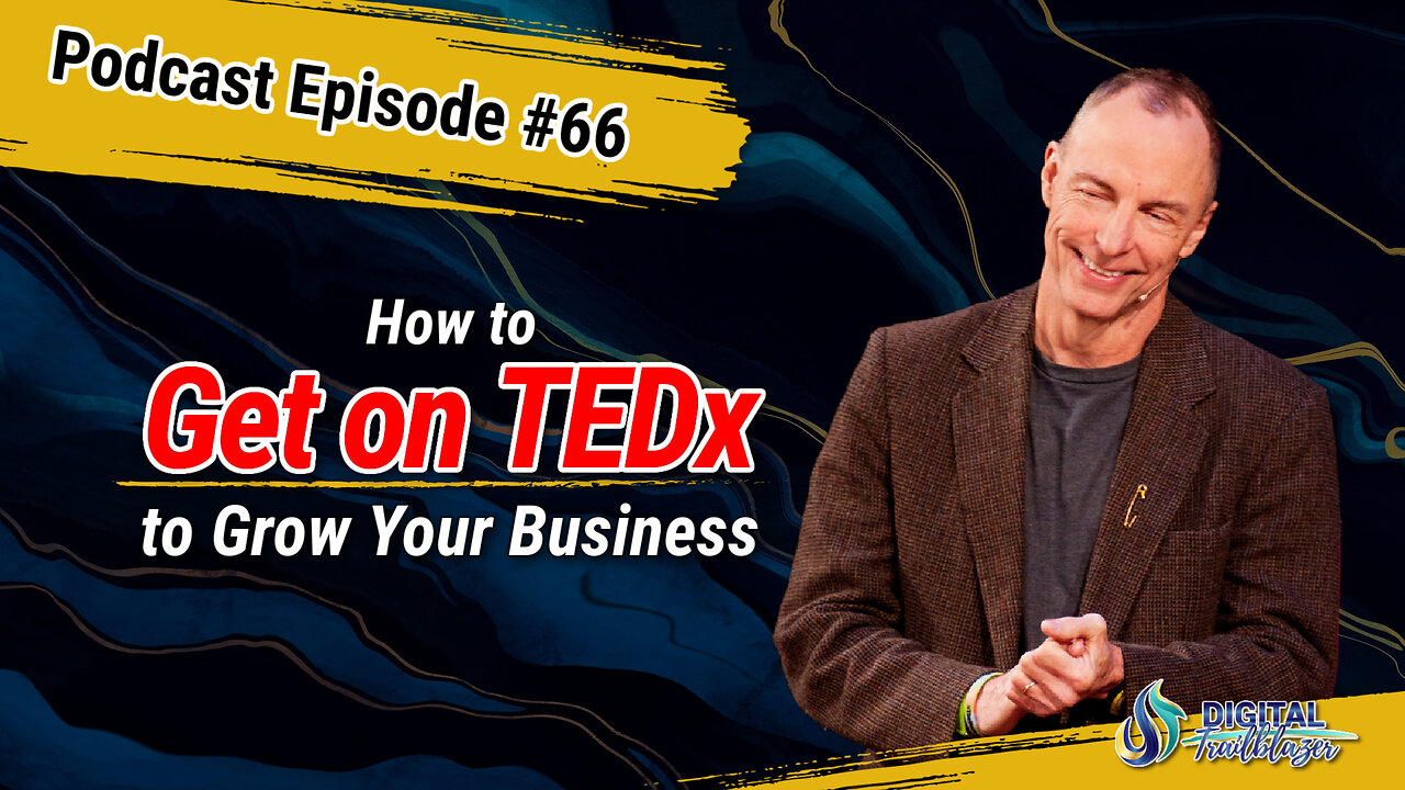 How to Speak at TEDx to Scale Your Online Business BIG and FAST with Frank King