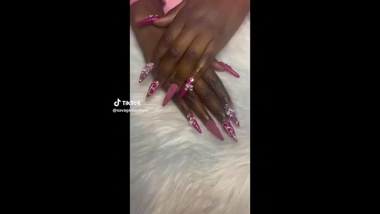 Barbie nails