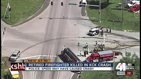 Retired firefighter killed in four-car wreck at Parallel Parkway, K-7 Highway in KCK