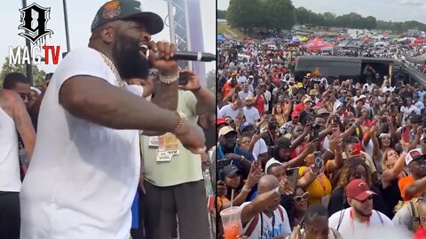 Rick Ross Car Show Shuts Fayetteville Down! 🚘