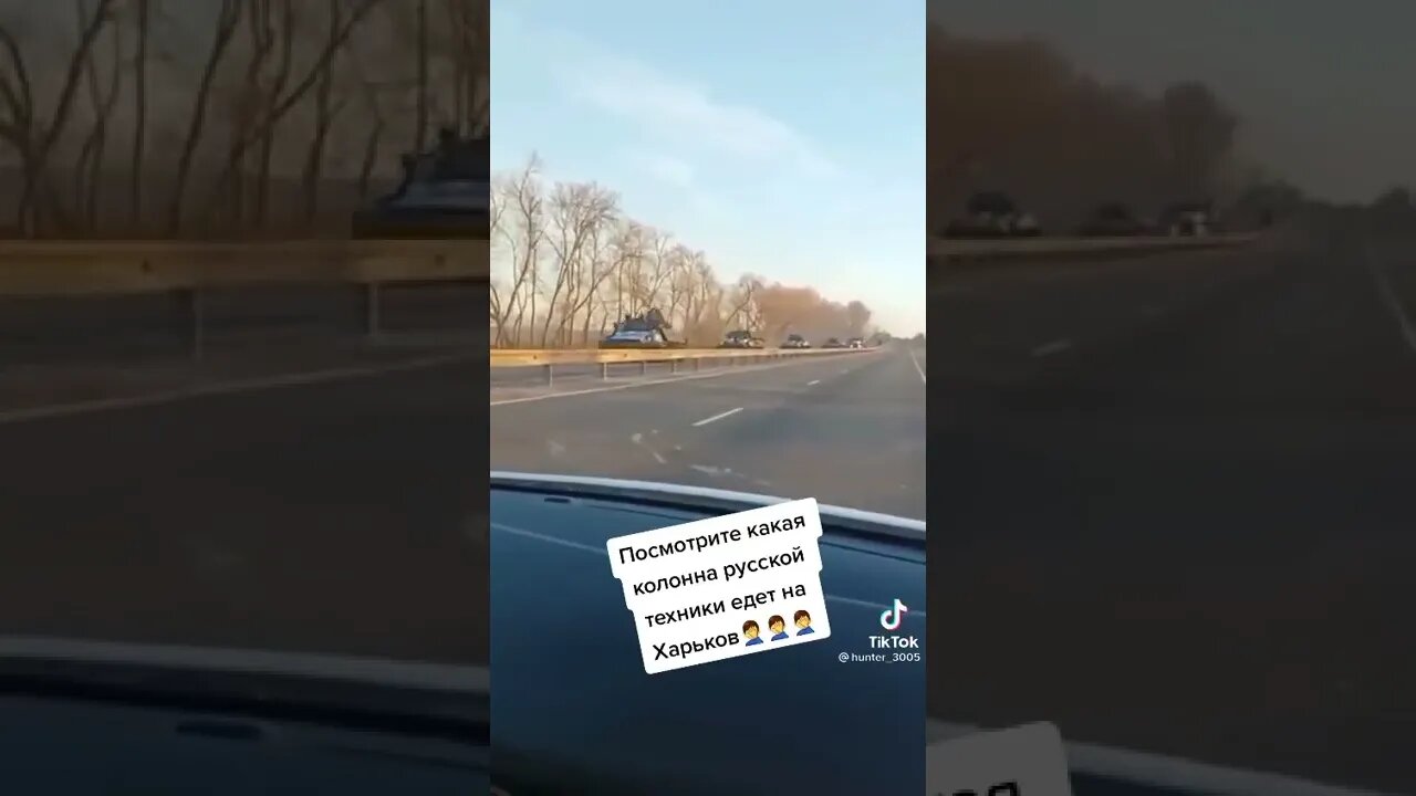 Huge Russian Columns Are Now Accumulating At The Entrances To Kharkov!