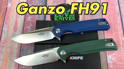 Ganzo FH91 includes disassembly another great offering from Ganzo