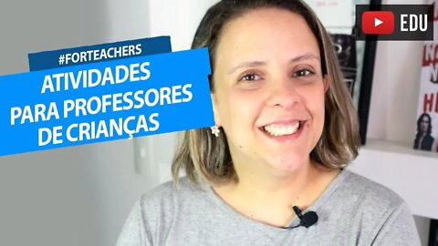 Dicas para professores de crianças - Inglês para Crianças