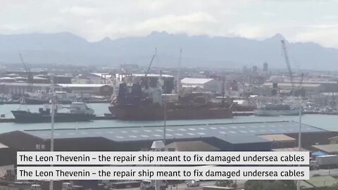 South Africa - Cape Town - SA's slow internet cable theft will up two week to be repaired (Video) (bxC)