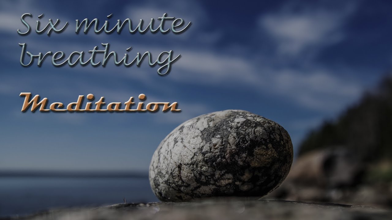 Six minute breathing time mindfly meditation for bringing awareness of slow breathing in your Life.