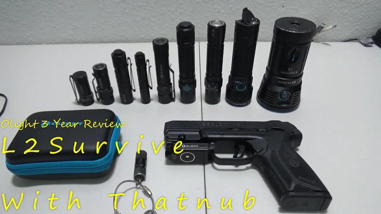 Olight 3 Year Review - L2Survive with Thatnub