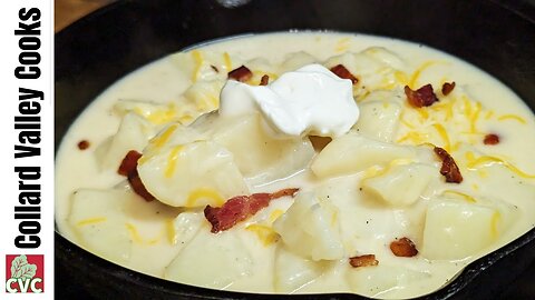 10-Minute Potato Soup - Old Fashioned Potato Soup Recipe from Scratch