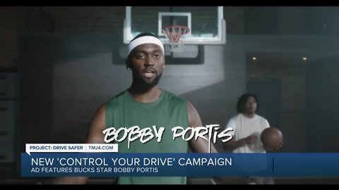 Milwaukee Bucks' Bobby Portis partners with WisDOT to combat reckless driving