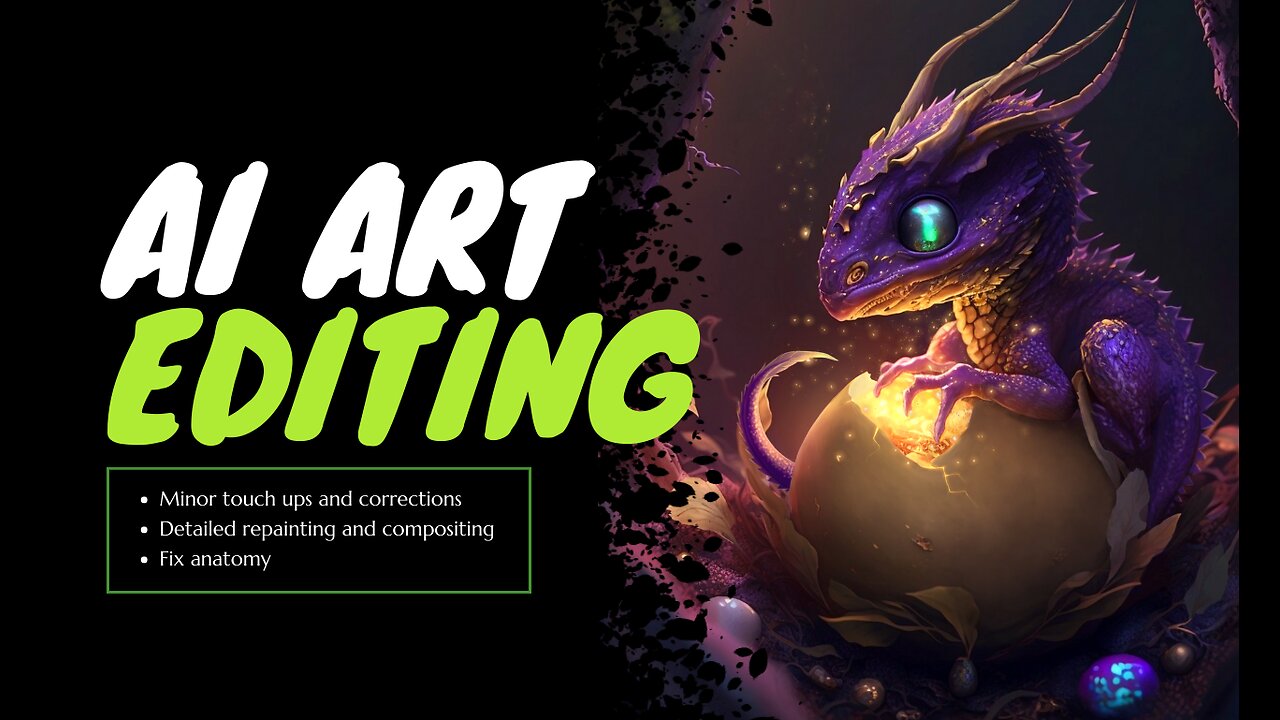 AI Art Editing on Fiverr Promo