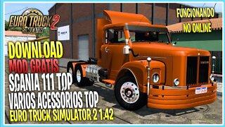 MOD SCANIA 111 PARA EURO TRUCK SIMULATOR 2 mods ets2 1.42