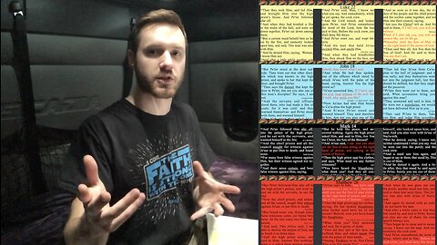 645. Rubric Pt 1. Who Did Peter Deny Jesus To? Mt 26:69-75, Mk 14:66-72, Lk 22:56-61, Jn 18:17-27
