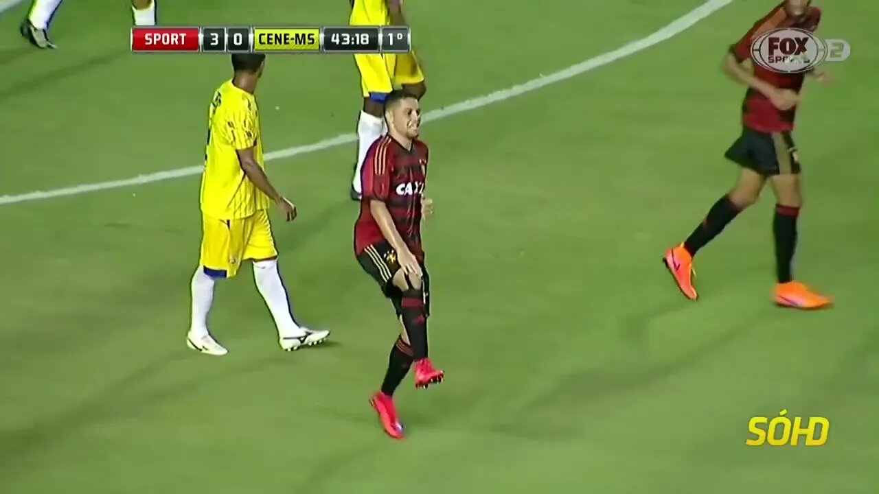 Os Gols do Jogo | Sport PE 4 x 1 Cene MS | Copa do Brasil 16-04-2015