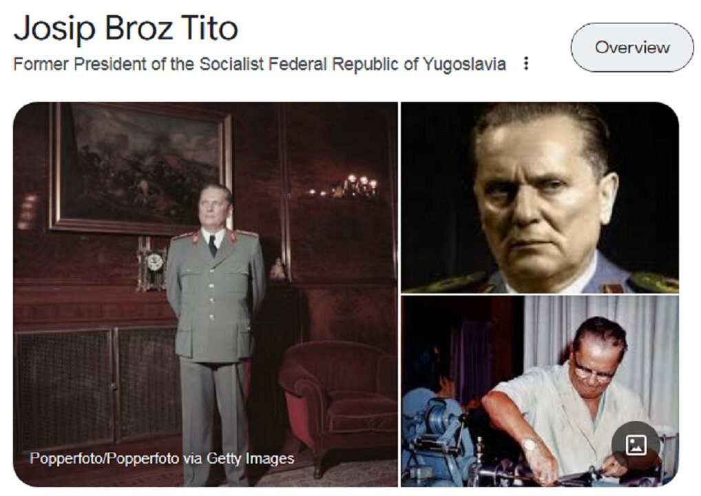 2 of 2 About Josip Broz Tito MK Ultra in Belgrade my early childhood