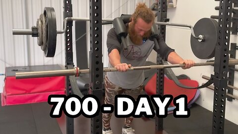 700 Day 1 Isometric Squats