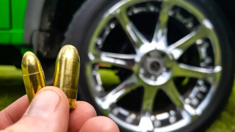 9mm or 45acp POP A TIRE???