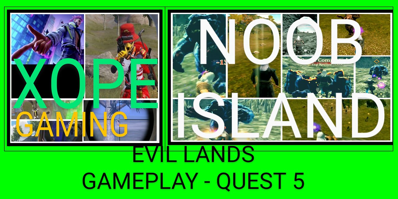 Evil Lands Game Review Quest 5 in NOOB Island Guild Wars Vibe?