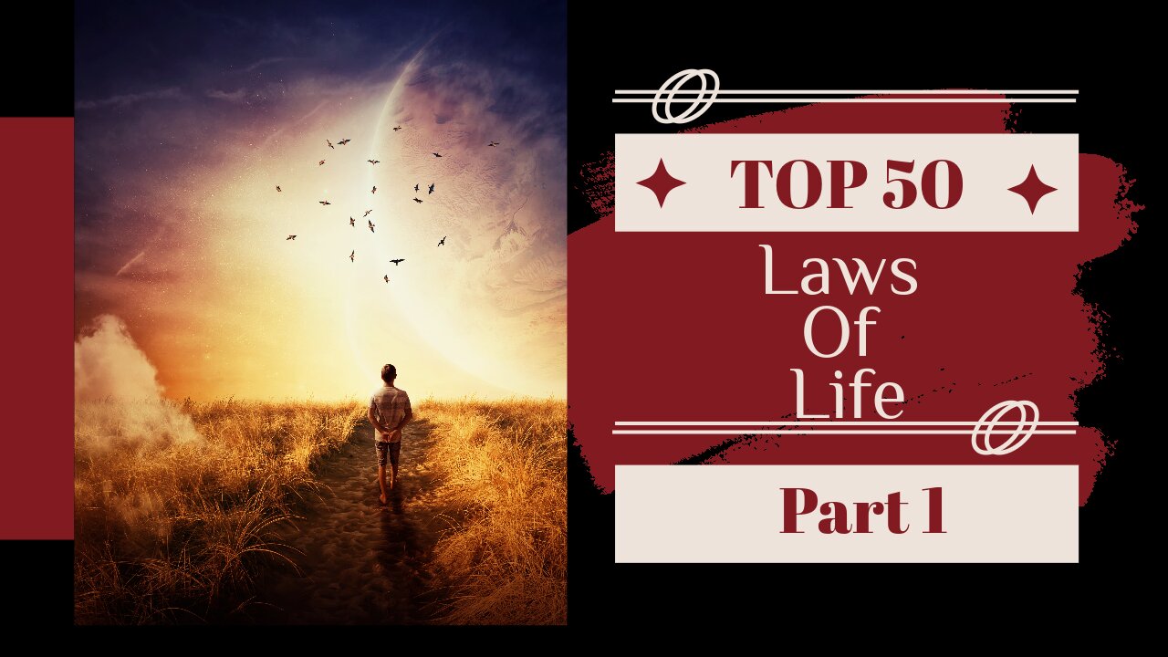 Top 50 Laws Of Life Part 1 #inspiration #motivation #quotes