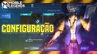 COMO CONFIGURAR O JOGO DA MANEIRA CORRETA | APRENDA A JOGAR MOBILE LEGENDS #3