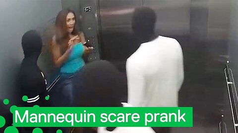 Trapped In Elevator With Mannequin