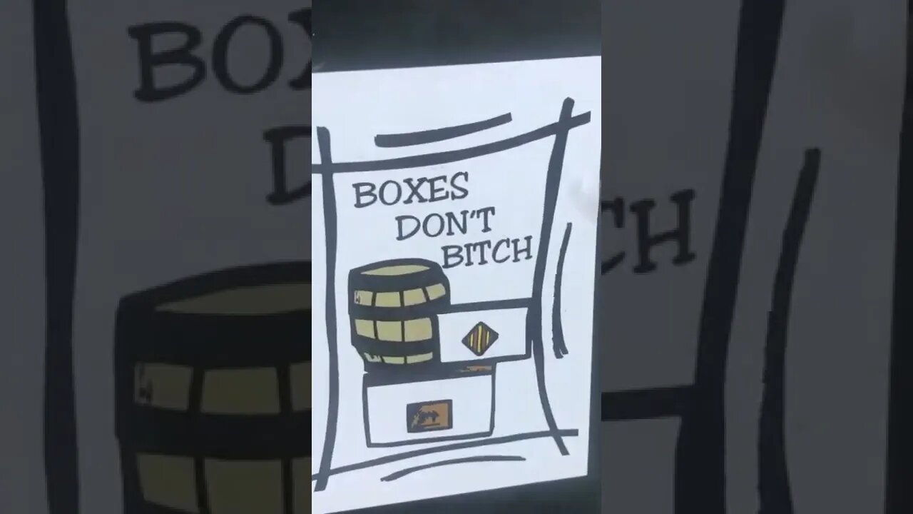 Boxes don’t bit*h