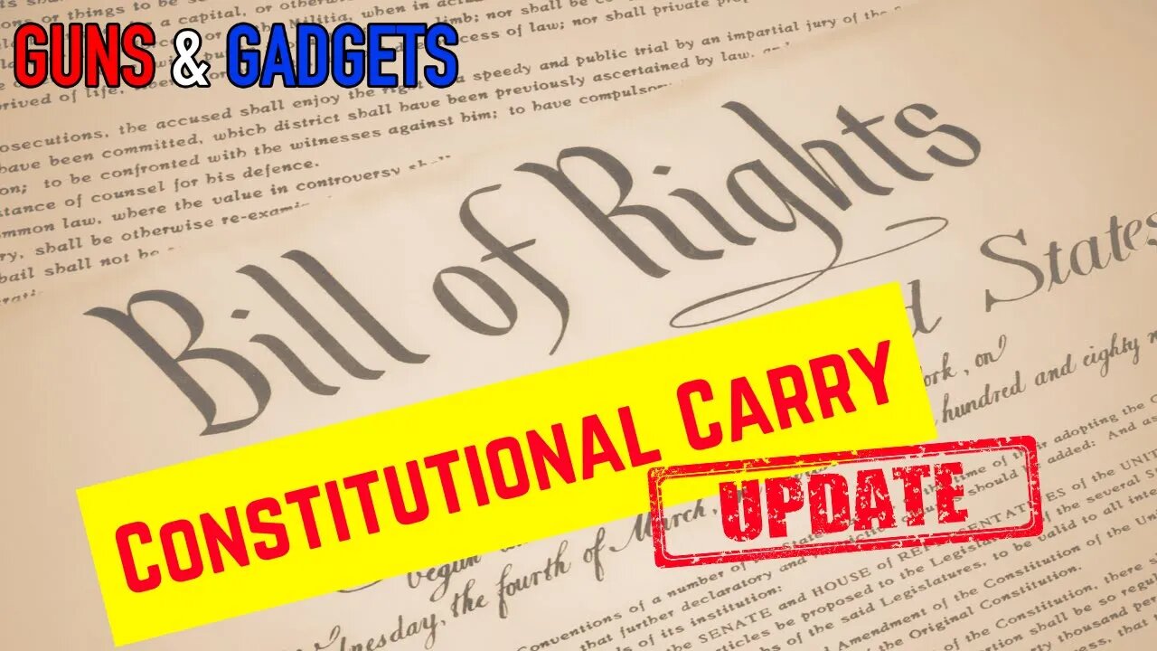 Constitutional Carry Update (10 States)